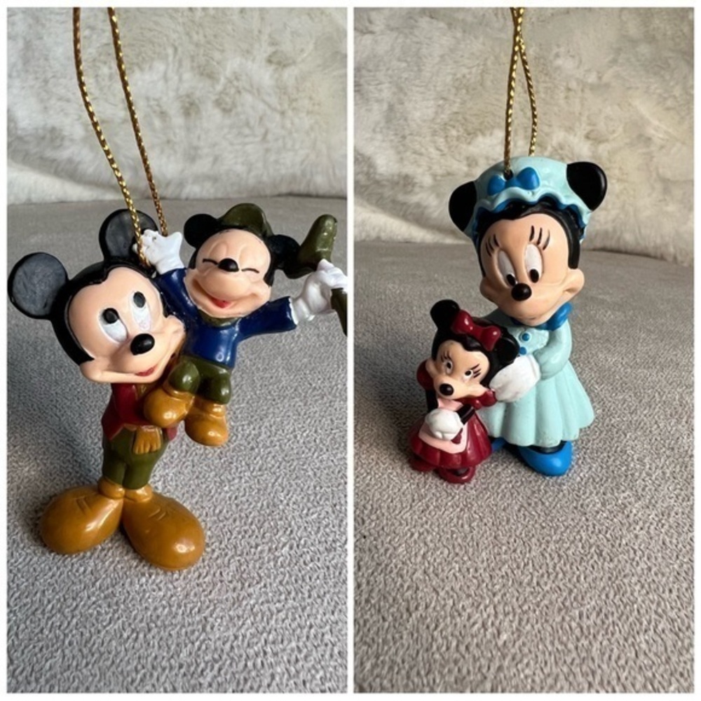 Vintage Disney Mickey Minnie Avon Ornaments
